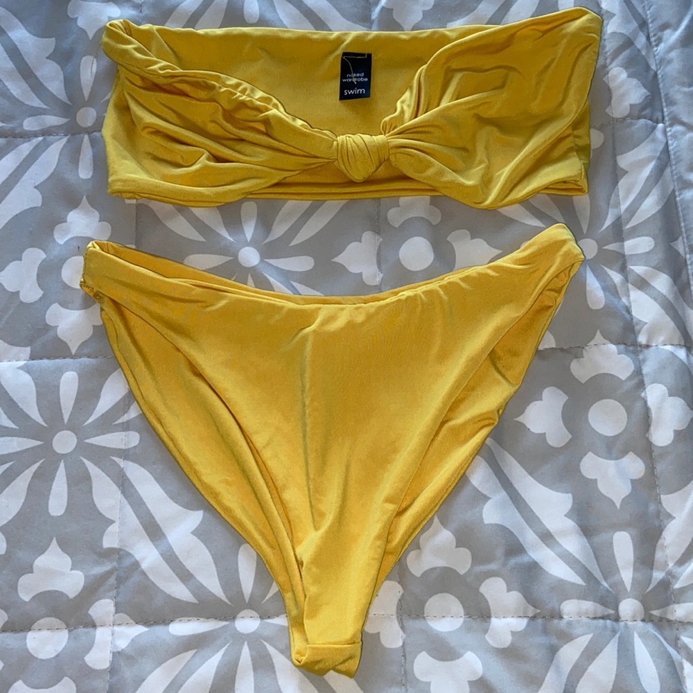 Naked Wardrobe Yellow Bikini